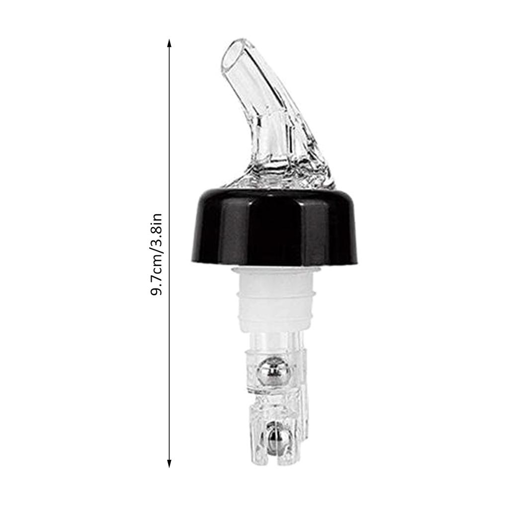 6/10Pcs Automatic Measured Bottle Pourer 30ML Plastic Wine Pourer Clear Whisky Liquid Liquor Wine Cocktail Dispenser Bar Tool