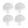 55mm 64mm Auto Wheel Hub Center Cap 4PCS for Jeep Renegade Wrangler JK JL Grand Cherokee Compass Gladiator Tire Rim Cover AMT1