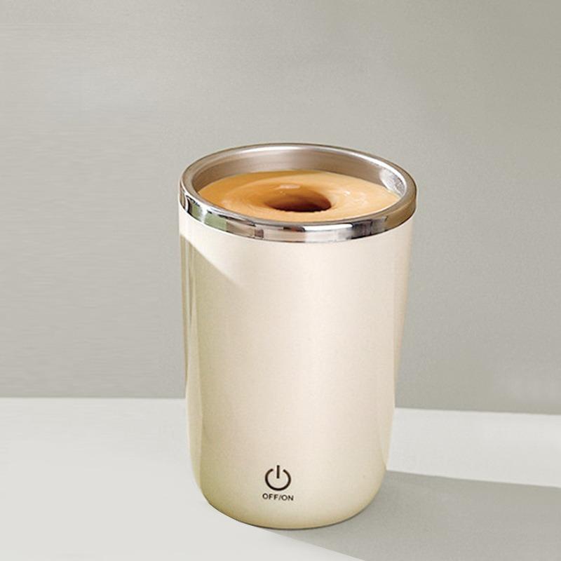 Automatic Self-contact Cup, 304 Stainless Steel Rechargeable Magnetic Cup, Smart Stirrer, Water Bottle Mugs
