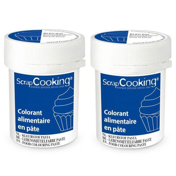 Colorant alimentaire en pâte 40 g - bleu roi