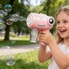 Children's Bubble Toy Gift Fully Automatic Light Bubble