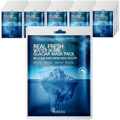 Rockies Real Fresh Water Balm Glacier Water Mask Pack, 50 sáčků, 1 sáček