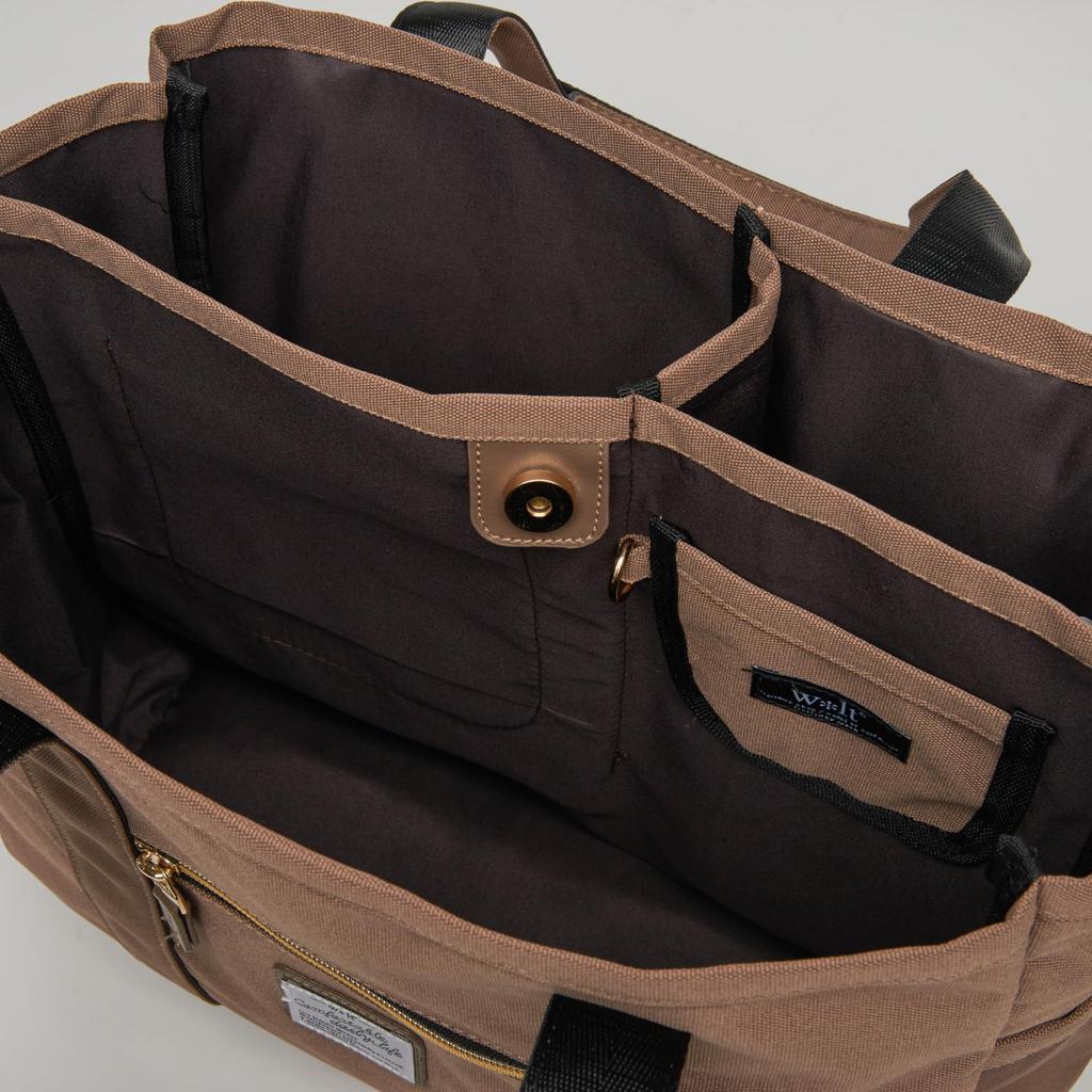 Walt MIRA 2-Way Tote Shoulder Bag, 11.91 Liters, Greige, 506073H