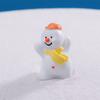 Cute Mini Snowman Ornament Cartoon Snowball Battle Snowman Ornaments  Christmas Gifts