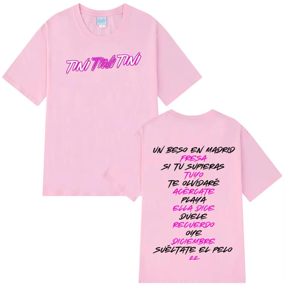 

2025 Hot Sale Tini Fashion Print T-shirt Men Women Aesthetic Clothes Kawaii Tee Shirt Short Sleeves CasualT-shirts Oversized Top 4XL