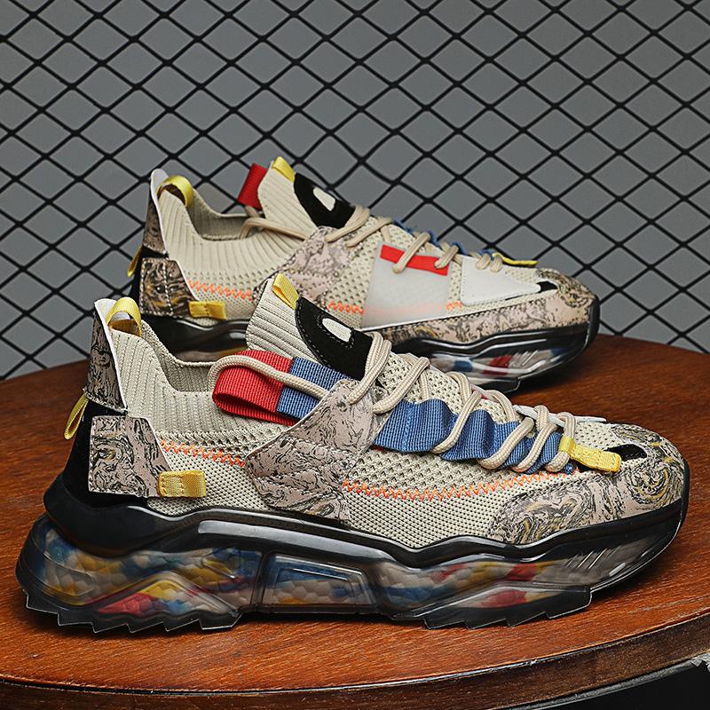 Shoes Men Sneakers Male Casual Mens Shoes Tenis Luxury Shoes Trainer Race Breathable Shoes Fashion Loafers Running Shoes for Men