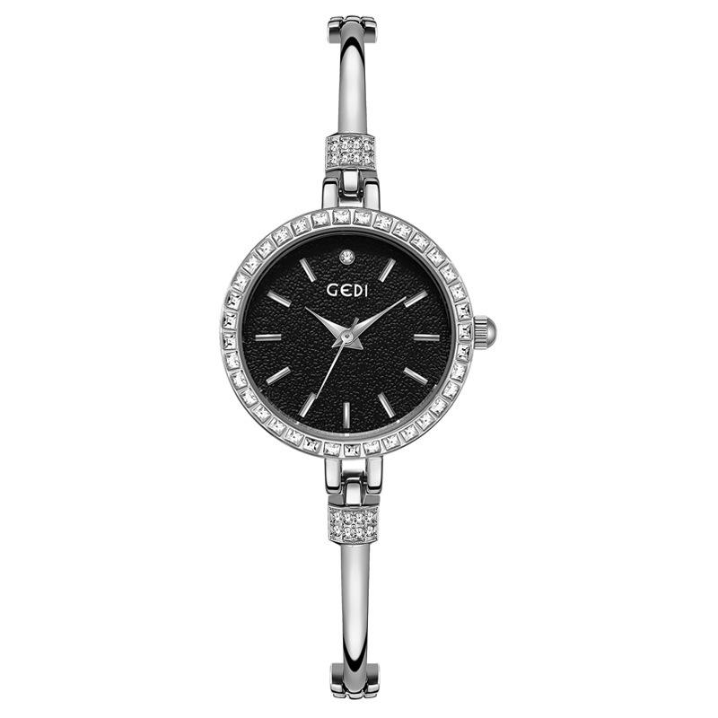 

Creative Bracelet Watch, Light Luxury Diamond-Encrusted High-End Exquisite Watch, Women S Small Waterproof Quartz Watch