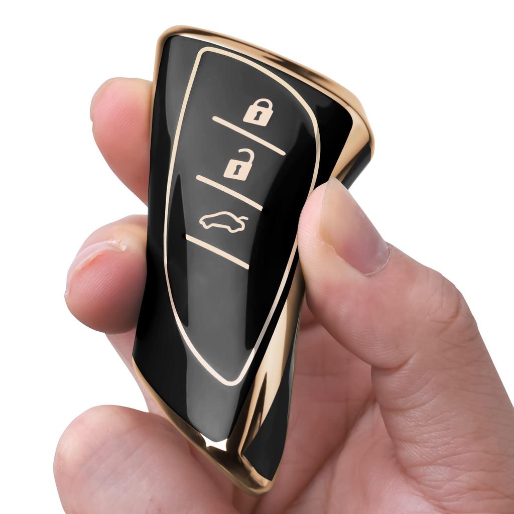 [OATSBASF] Lexus Key Case, LEXUS Smart Key Case, Premium TPU Material, Lightweight, Full Protection,