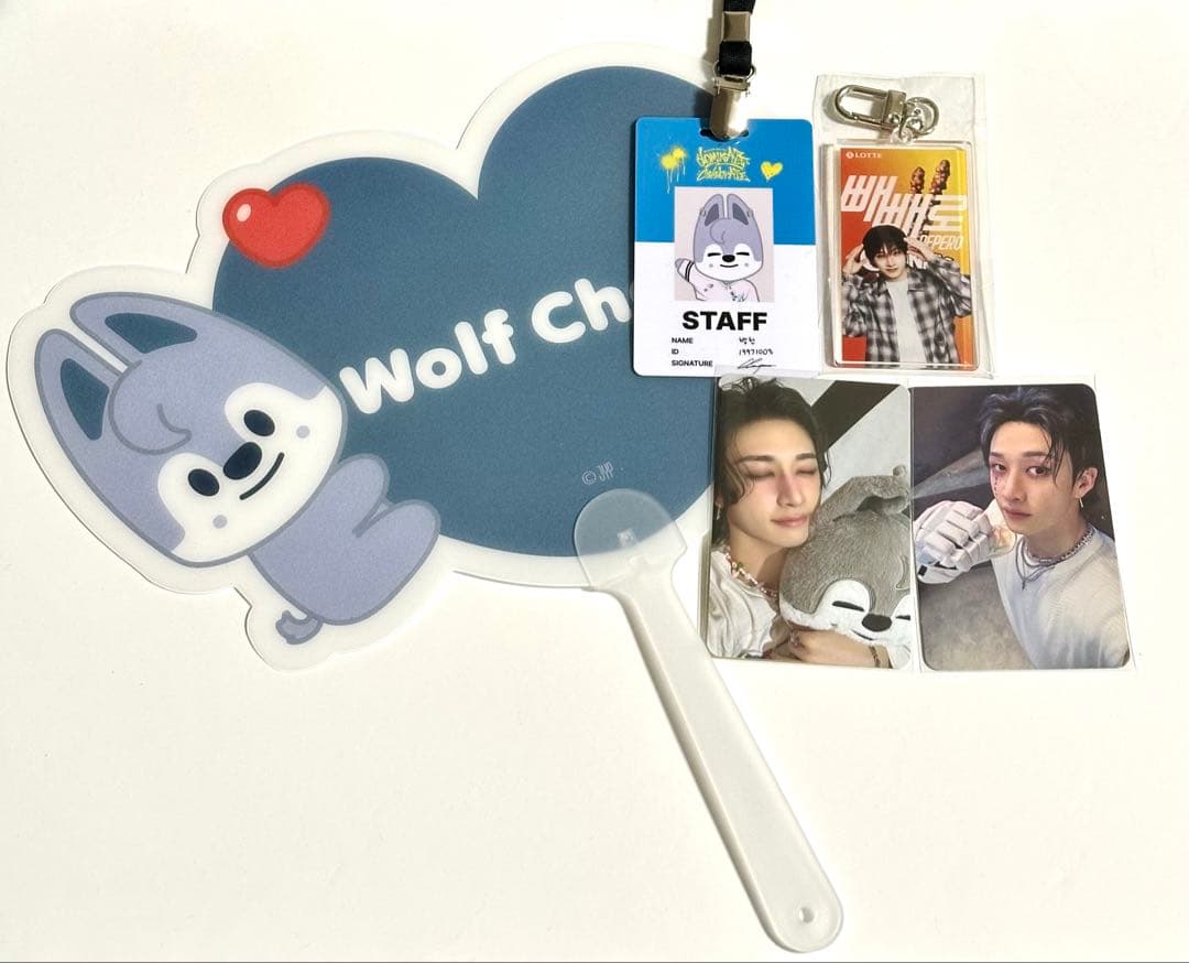 

[Б/У] Празднуйте брелок Wolfchan Pepero Бан Чан