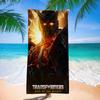 Transformers Rise of the Beasts Series Film Blanket Quick Drying Beach Towels Oversized Printing Super Pool Towel Blanket