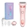 Electric Razors for Women 2 In 1 Bikini Trimmer Face Shavers Hair Removal for Underarms Legs Ladies Body Trimmer IPX7 Waterproof