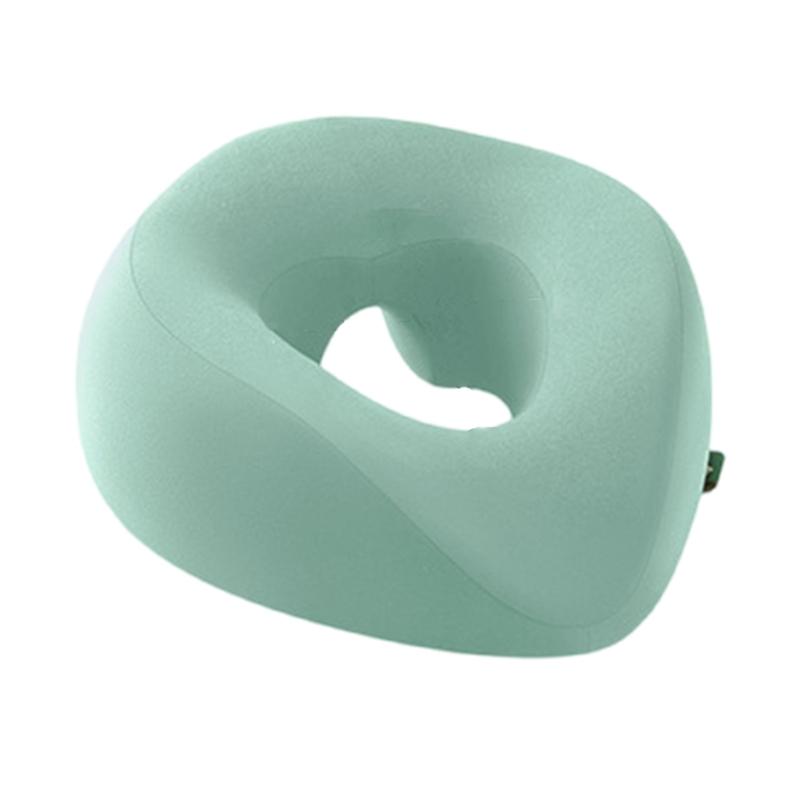 Breathable Polycotton Massage Table Pillow Features Ergonomic Face Hole Designs and Washable Fabric