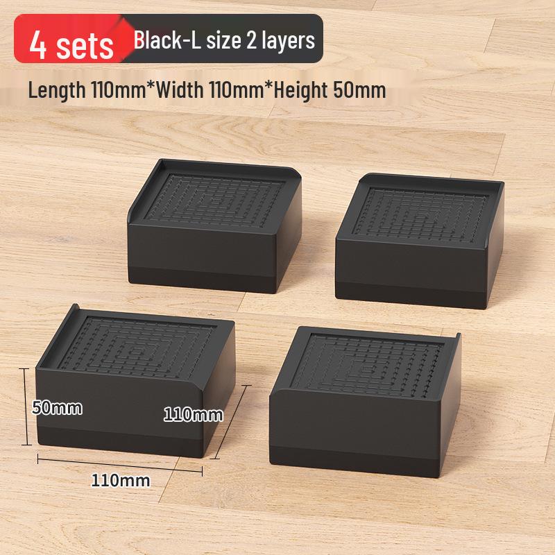 Universal Furniture Heightening Pads: Nail-Free, Stable, Moisture-Proof for Tables & Chairs