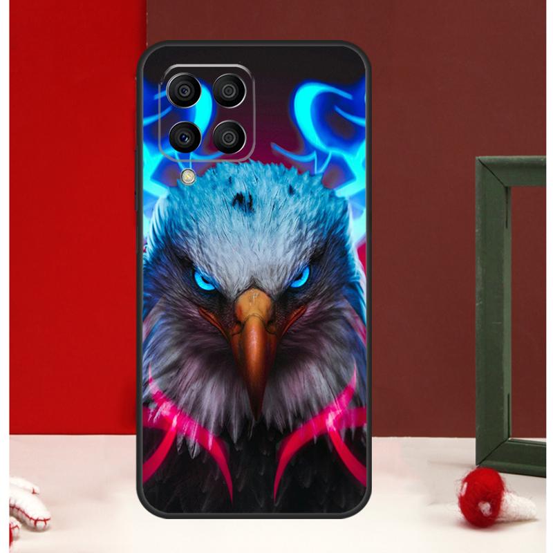 Eagle Hawk Bird Animal Case For Samsung Galaxy M54 M34 M14 M35 M56 M12 M06 M32 M52 M55 M15 M11 M13 M16 M36 M31 M53