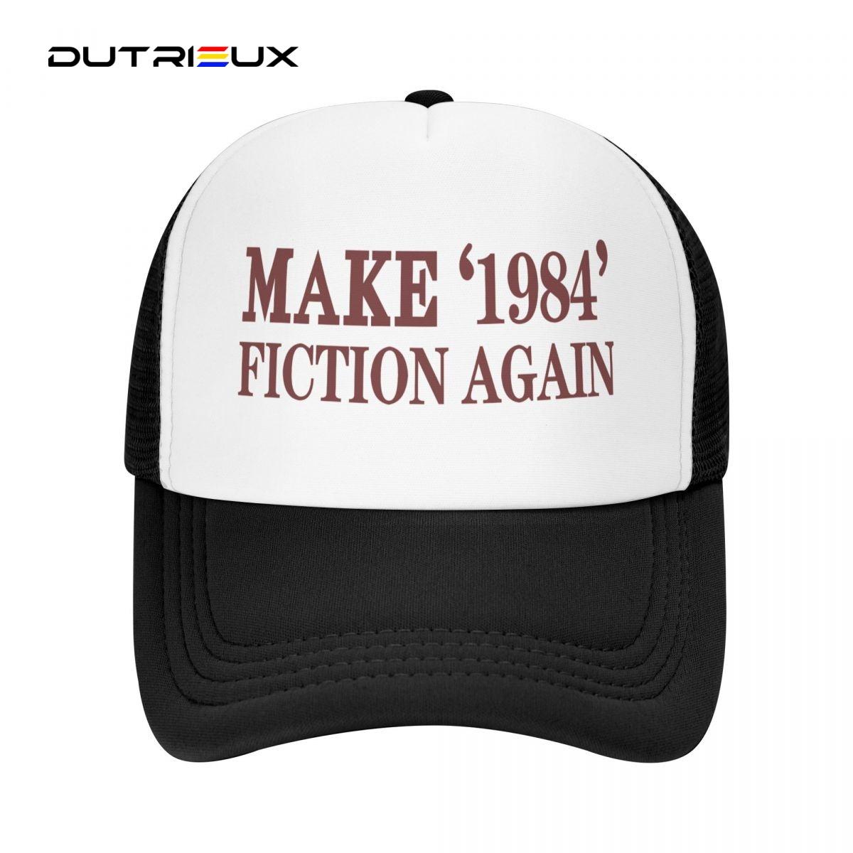 

Make 1984 Fiction Again 2023 Summer Women Unisex Mesh Baseball Cap Sunhat Outdoor Breathable Hats Casquette