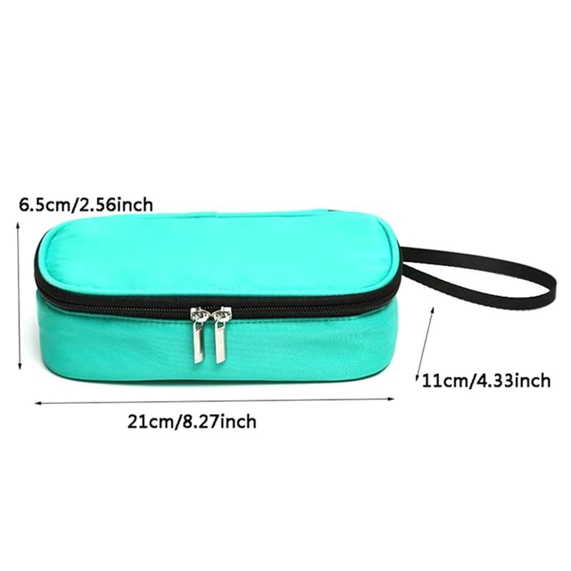 5-Color Insulin Cooling Bag - Portable Diabetic Pill Protector | Waterproof Thermal Insulated Cooler (No Gel Required)