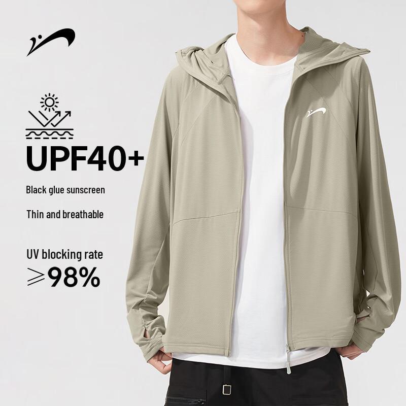 Guirenniao Men's Ice Silk Sun Protection Outdoor Jacket