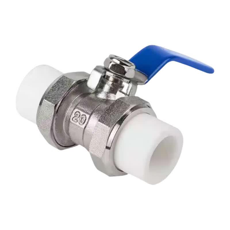 PPR Double Union Ball Valve