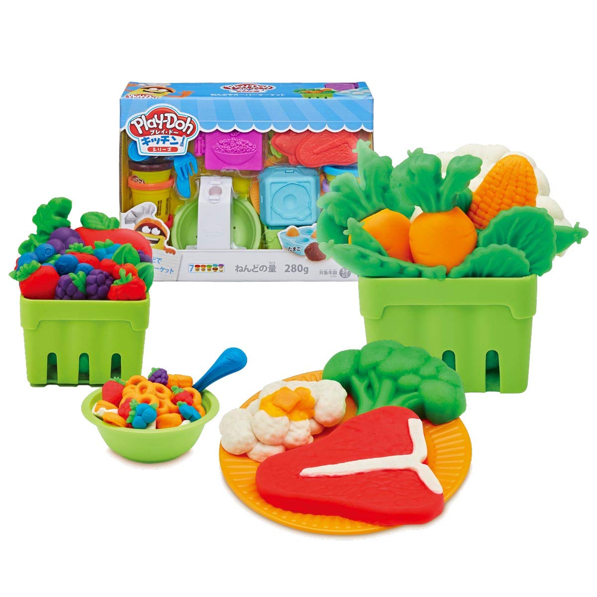 Hasbro Серия  Кухня  Пластилин Супермаркет E1936 Настоящий Play-Doh