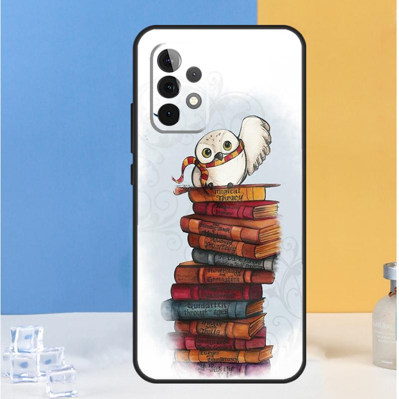 Read Books illustration For Samsung Galaxy A16 A26 A36 A56 A13 A33 A53 A05 A06 A54 A34 A14 A32 A52 A55 A35 A15 Case