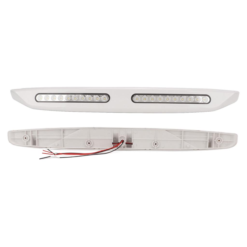 RV Light Bar 20 LEDs Porch Awning Lights 12V Waterproof Exterior Utility Lights for Yachts Campers