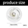 Set of 10 Drain Cover Odor Prevention Bathroom Sink Anti Smell Trap Japanese Style Drain Hair Filter Sink Strainer