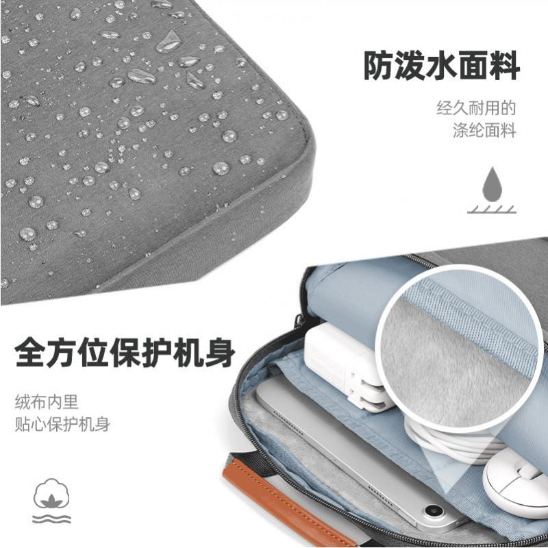 13-inch Laptop Sleeve Bag IPad Air Pro With Adjustable Strap Water-Resistant Shockproof Shoulder Men Women
