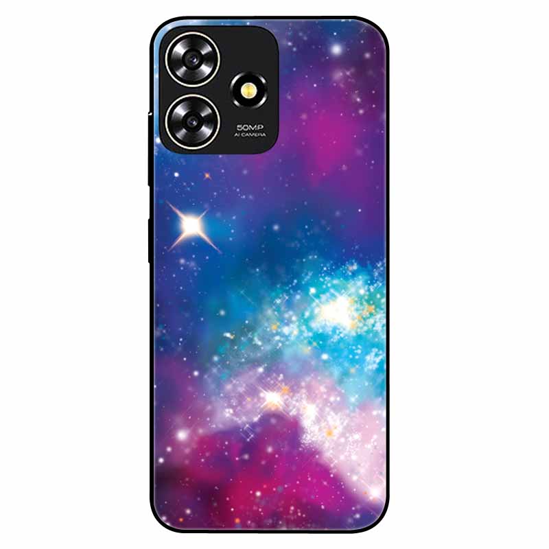 For ZTE Blade A73 4G Case 6.6'' Para Silicone Soft Cool Print Marble Phone Cover for ZTE BladeA73 A 73 4G Shockproof TPU Bags