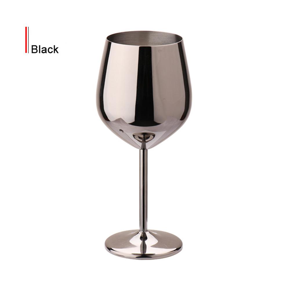 500ML Stainless Steel Wine Glasses Unbreakable Metal Cocktail Glasses for Drinking Cocktails and Wine at Bar and Home