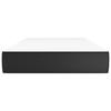 VidaXL Pocket Spring Bed Mattress, Memory Foam Mattress, Bedroom Bed Mattress, Black 120x190x20cm 4007148