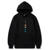 New 2025 Solar System Planet Starry Sky Men's and Women's Hooded Sweater Sweater One Piece