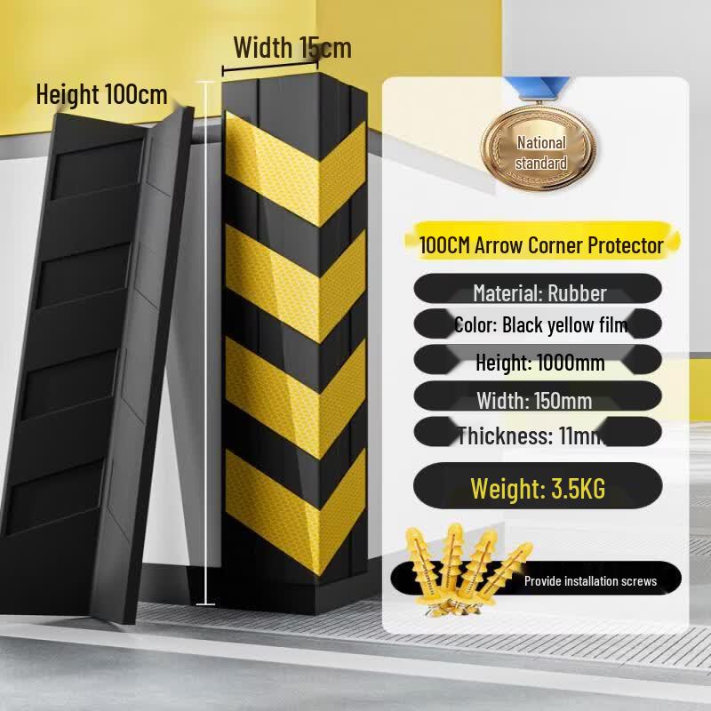 Rubber Anti-Collision Corner Protector