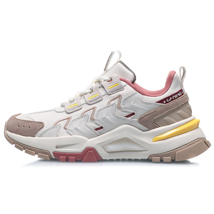

Li Ning Sport Fashion Casual Shoes Women Sneakers Dusty-Beige AGCQ384-3