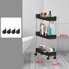 Kitchen Organizers And Storage Rack Household Cart With Wheels Multifunctional Home Accessories Mobile Rack Trolley Bookshelf