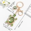 Luxury European Style Cute Turtle Keychain for Women, Creative Bag Charm Accessory