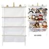 1/2/3layer Hanging Net Holder Storage Bag Collection Easy To Install Minimalist Wall Hanging Toy Organizer for Kids Room Nursery