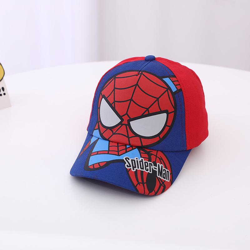 Children's Cartoon Spider Embroidered Baseball Cap: Spring & Autumn Design