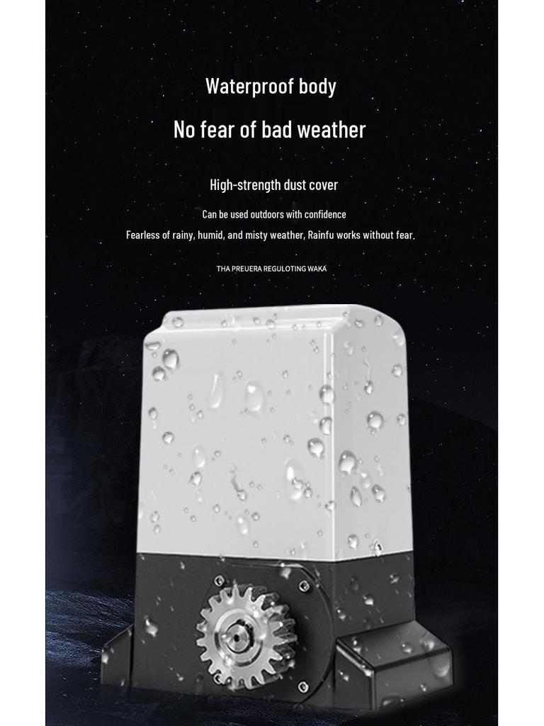 Electric Sliding Gate Opener: Remote Control Linear Motor for Courtyard and Villa Gates