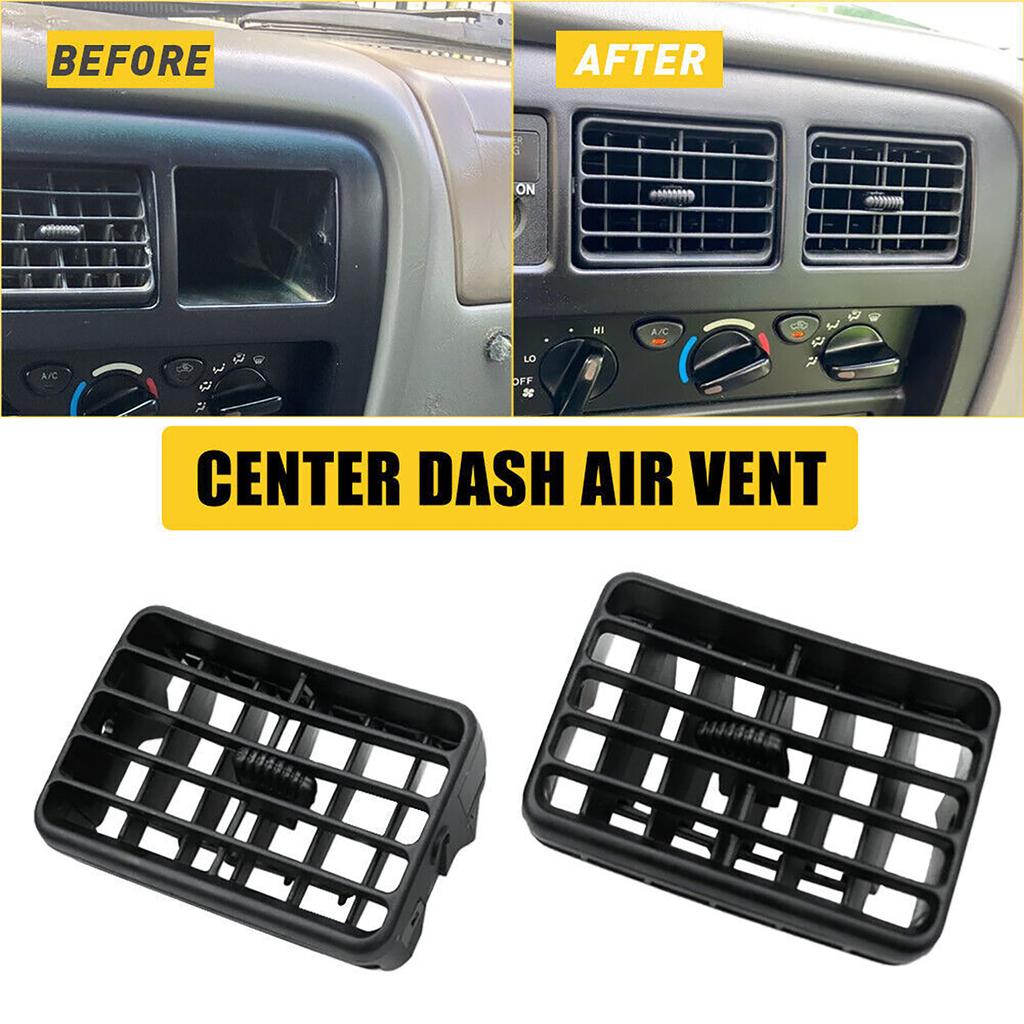 Car Interior Dashboard Front Air Conditioning Outlet Air Vent Cover Grilles Panel Compatible for 55063-35030 55063-35010