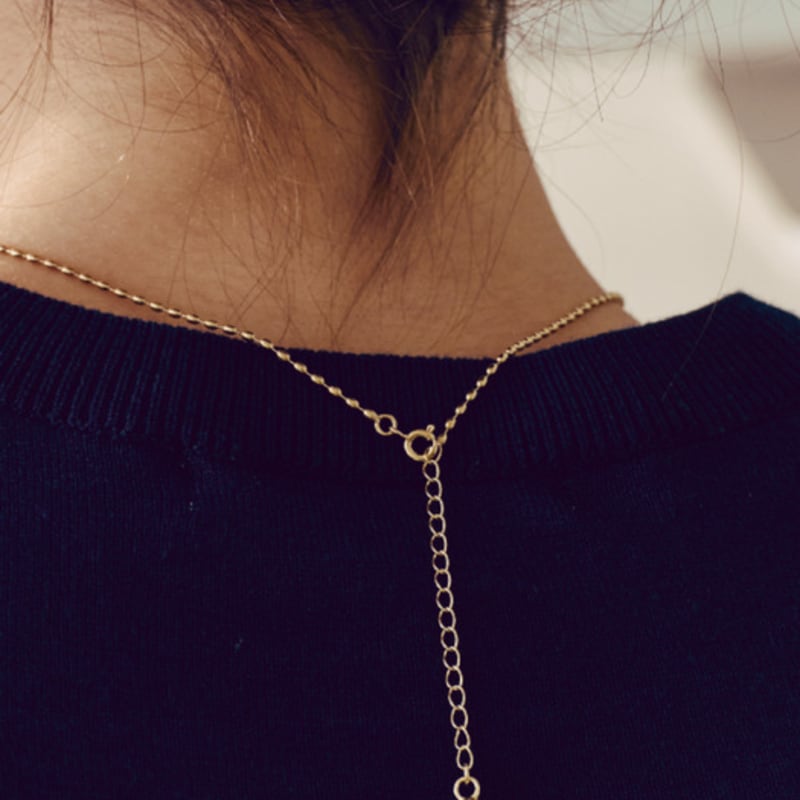 

Kinda PI PI Basic eggball necklace gold