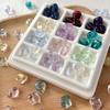 20Pcs  Irregular Square Shape  Glass Loose Beads Charms For Jewelry Making Diy Bracelet Earrings Accessories