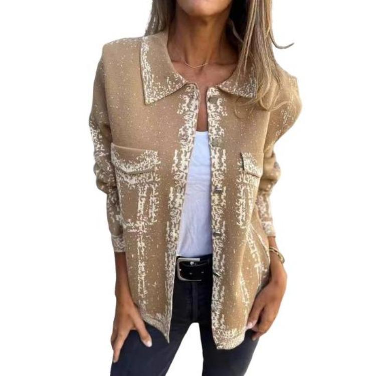 

Autumn Spring Coat Retro Daily Wear Casual Jacket Single Breast Buttons Long Sleeves Outdoor Outerwear Flap Pocket Turn Down Collar XXXL хакі