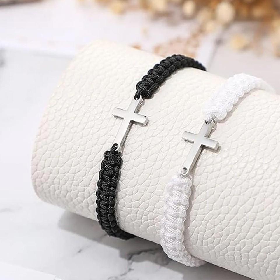8-Shaped Lucky Hand Rope: European Style Adjustable Couple Bracelet
