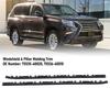 1 Pair Windshield A Pillar Molding Trim 75535-60020 Weather Resistant Protective Windscreen A Pillar Trim for GX460 2010 to 2022
