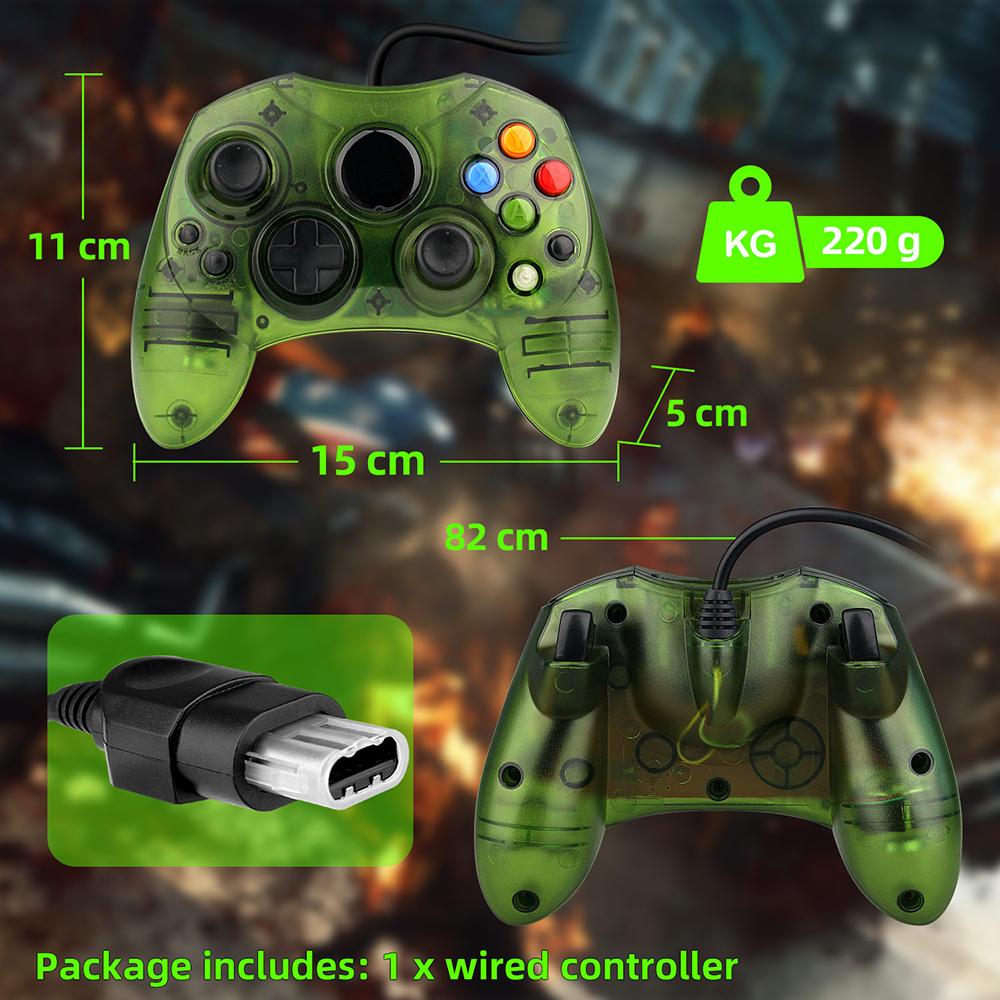 Wired Game Controller for Xbox Old Generation Wired Gamepad Gaming Joystick Joypad for Microsoft Xbox