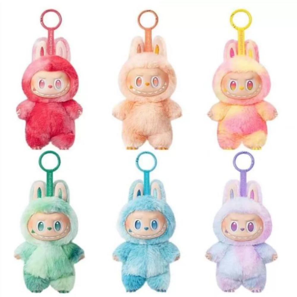 Coin Purses & Key Chains / Key Chains Anime Figure Labubu Vinyl Pendant Doll Model Toy Cute Monster Keychain Toys Birthday Gifts