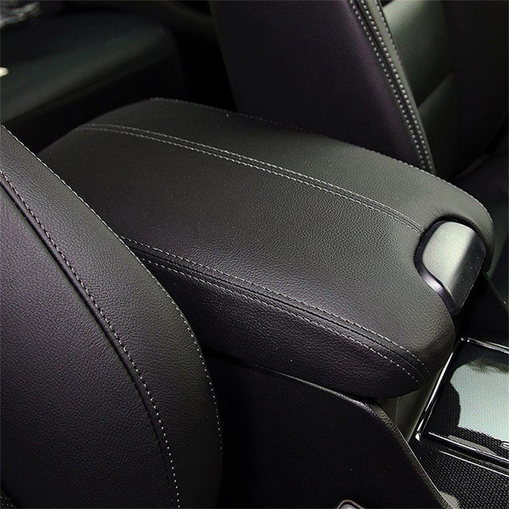 Konsoll Armlener svart skinndeksel passer til Honda Accord 2008-2012 Sedan Coupe