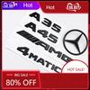 WSKHJ1 C200 E200 For Mercedes Benz For Mercedes Benz W176 W177 3D ABS Black A35 A45 A160 A180 A200 A250 Logo Letters 4MATIC Badge Car R