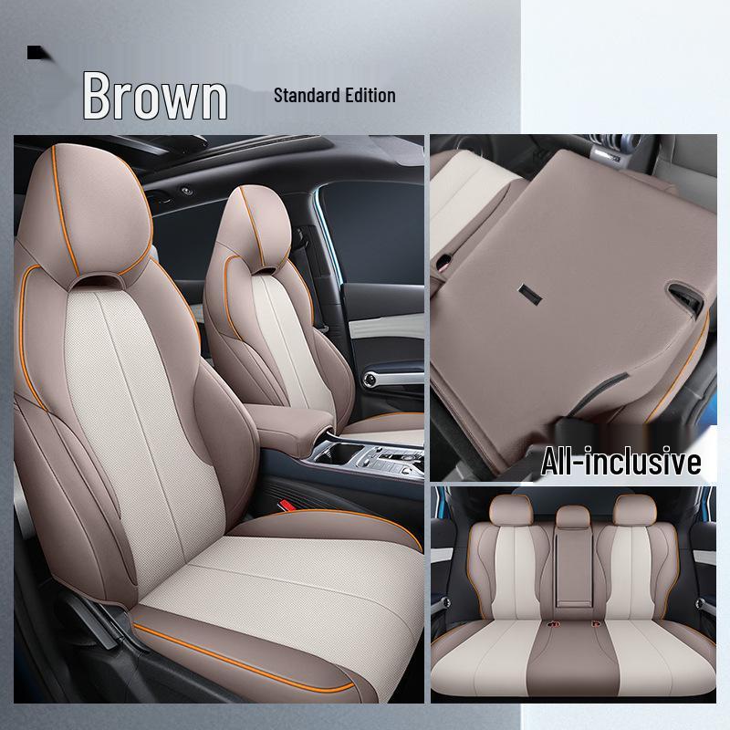 LTCS Leather Sport Seat Cushion Cover for BYD Yuan PLUS - All Seasons
