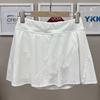 Lu Same Sports Skirt for Women 2025 New Arrival Ice Quick-Drying with Lining Fake Two-Piece Tennis Skirt Yoga Skirt